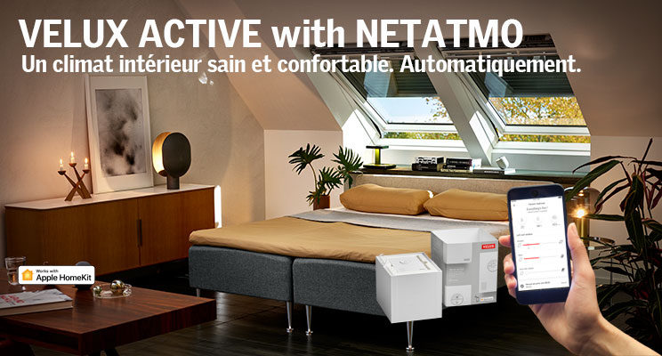 VELUX ACTIVE with NETATMO - Un climat intérieur sain et confortable. Automatiquement